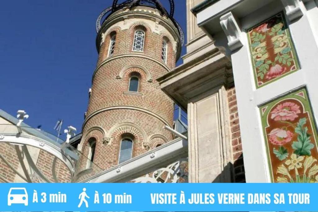 Grand Studio Amiens Gare Tout Confort Wifi Netflix 2Pers Buitenkant foto